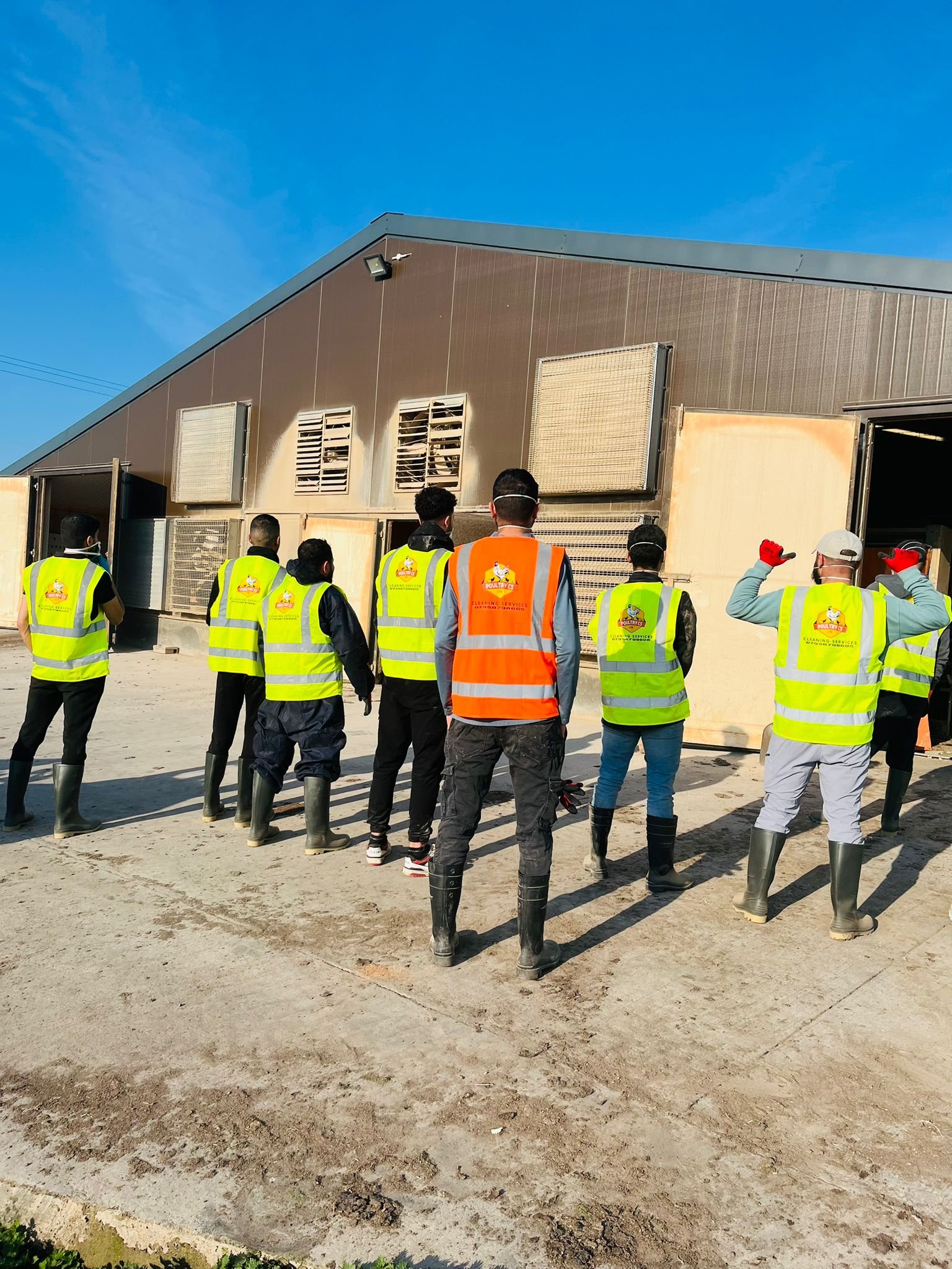 Poultry Shed Cleaning Services Poultry Shed Farm Cleaning Services UK powerwashing Waste Removal